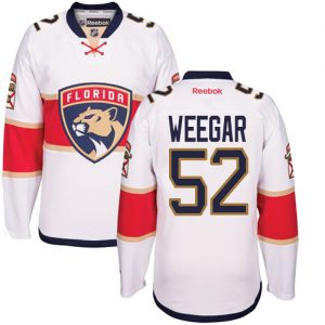 Pánské NHL Florida Panthers dresy 52 MacKenzie Weegar Authentic Bílý Reebok Venkovní hokejové dresy