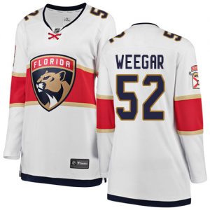 Dámské NHL Florida Panthers dresy 52 MacKenzie Weegar Breakaway Bílý Fanatics Branded Venkovní