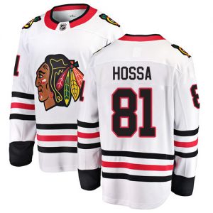 Dětské NHL Chicago Blackhawks dresy 81 Marian Hossa Breakaway Bílý Fanatics Branded Venkovní