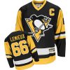 Dětské NHL Pittsburgh Penguins dresy 66 Mario Lemieux Authentic Throwback Černá CCM