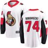 Dětské NHL Ottawa Senators dresy 74 Mark Borowiecki Breakaway Bílý Fanatics Branded Venkovní