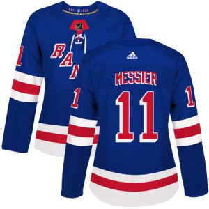 Dámské NHL New York Rangers dresy 11 Mark Messier Authentic královská modrá Adidas Domácí