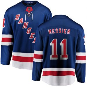 Dětské NHL New York Rangers dresy 11 Mark Messier Breakaway královská modrá Fanatics Branded Domácí