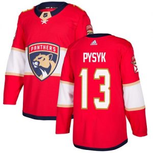 Dětské NHL Florida Panthers dresy 13 Mark Pysyk Authentic Červené Adidas Domácí