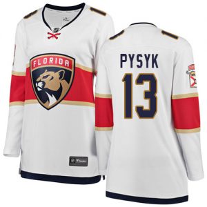 Dámské NHL Florida Panthers dresy 13 Mark Pysyk Breakaway Bílý Fanatics Branded Venkovní