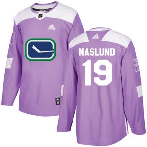 Pánské NHL Vancouver Canucks dresy 19 Markus Naslund Authentic Nachový Adidas Fights Cancer Practice