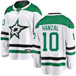 Pánské NHL Dallas Stars dresy 10 Martin Hanzal Breakaway Bílý Fanatics Branded Venkovní