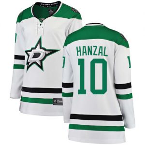 Dámské NHL Dallas Stars dresy 10 Martin Hanzal Breakaway Bílý Fanatics Branded Venkovní
