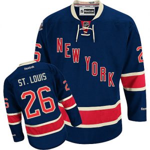 Dámské NHL New York Rangers dresy 26 Martin St. Louis Authentic Námořnická modrá Reebok Alternativní hokejové dresy