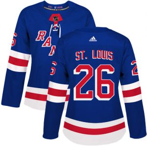 Dámské NHL New York Rangers dresy 26 Martin St. Louis Authentic královská modrá Adidas Domácí