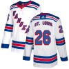 Dámské NHL New York Rangers dresy 26 Martin St. Louis Authentic Bílý Adidas Venkovní