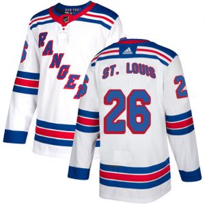 Dámské NHL New York Rangers dresy 26 Martin St. Louis Authentic Bílý Adidas Venkovní