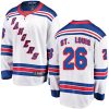 Pánské NHL New York Rangers dresy 26 Martin St. Louis Breakaway Bílý Fanatics Branded Venkovní