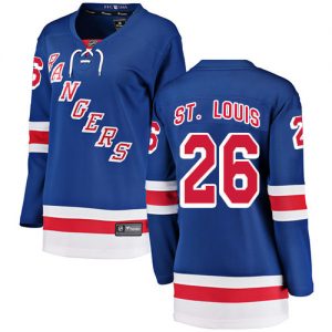 Dámské NHL New York Rangers dresy 26 Martin St. Louis Breakaway královská modrá Fanatics Branded Domácí