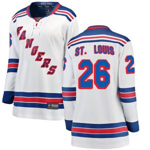 Dámské NHL New York Rangers dresy 26 Martin St. Louis Breakaway Bílý Fanatics Branded Venkovní