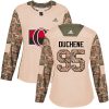 Dámské NHL Ottawa Senators dresy 95 Matt Duchene Authentic Camo Adidas Veterans Day Practice