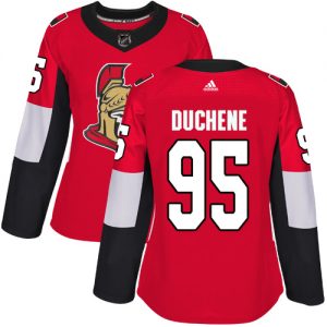 Dámské NHL Ottawa Senators dresy 95 Matt Duchene Authentic Červené Adidas Domácí