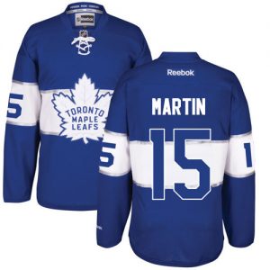 Pánské NHL Toronto Maple Leafs dresy 15 Matt Martin Authentic královská modrá Reebok 2017 Centennial Classic