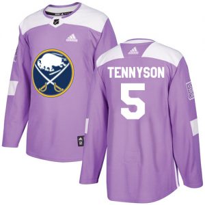 Dětské NHL Buffalo Sabres dresy 5 Matt Tennyson Authentic Nachový Adidas Fights Cancer Practice