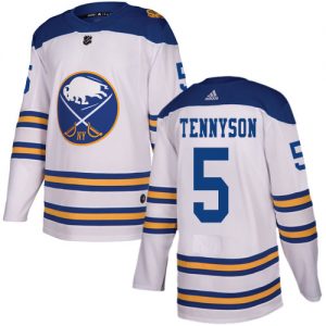 Dětské NHL Buffalo Sabres dresy 5 Matt Tennyson Authentic Bílý Adidas 2018 Winter Classic