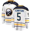 Dětské NHL Buffalo Sabres dresy 5 Matt Tennyson Breakaway Bílý Fanatics Branded Venkovní