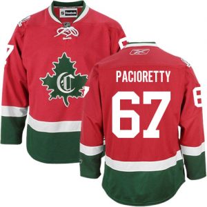 Pánské NHL Montreal Canadiens dresy 67 Max Pacioretty Authentic Červené Reebok Alternativní New CD