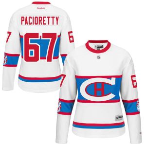 Dámské NHL Montreal Canadiens dresy 67 Max Pacioretty Authentic Bílý Reebok 2016 Winter Classic