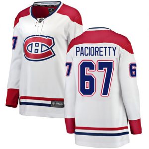 Dámské NHL Montreal Canadiens dresy 67 Max Pacioretty Breakaway Bílý Fanatics Branded Venkovní