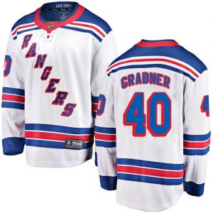 Pánské NHL New York Rangers dresy 40 Michael Grabner Breakaway Bílý Fanatics Branded Venkovní