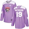 Dětské NHL Florida Panthers dresy 19 Michael Matheson Authentic Nachový Adidas Fights Cancer Practice