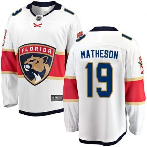 Dětské NHL Florida Panthers dresy 19 Michael Matheson Breakaway Bílý Fanatics Branded Venkovní
