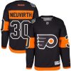 Pánské NHL Philadelphia Flyers dresy 30 Michal Neuvirth Authentic Černá Reebok 2017 Stadium Series