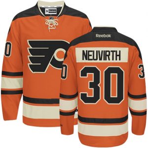 Pánské NHL Philadelphia Flyers dresy 30 Michal Neuvirth Authentic Oranžový Reebok New Alternativní