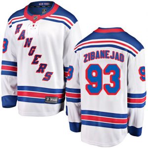 Pánské NHL New York Rangers dresy 93 Mika Zibanejad Breakaway Bílý Fanatics Branded Venkovní