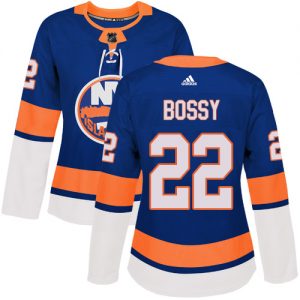 Dámské NHL New York Islanders dresy 22 Mike Bossy Authentic královská modrá Adidas Domácí
