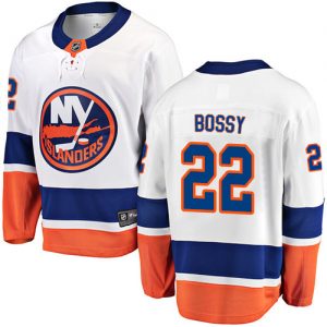 Pánské NHL New York Islanders dresy 22 Mike Bossy Breakaway Bílý Fanatics Branded Venkovní