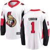 Pánské NHL Ottawa Senators dresy 1 Mike Condon Breakaway Bílý Fanatics Branded Venkovní