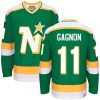 Pánské NHL Dallas Stars dresy 11 Mike Gartner Authentic Throwback Zelená CCM