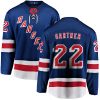Pánské NHL New York Rangers dresy 22 Mike Gartner Breakaway Kuninkaallisen modrá Fanatics Branded Domácí