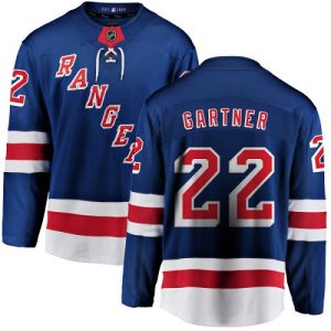 Pánské NHL New York Rangers dresy 22 Mike Gartner Breakaway Kuninkaallisen modrá Fanatics Branded Domácí