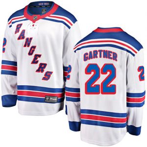 Pánské NHL New York Rangers dresy 22 Mike Gartner Breakaway Bílý Fanatics Branded Venkovní