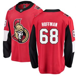 Pánské NHL Ottawa Senators dresy 68 Mike Hoffman Breakaway Červené Fanatics Branded Domácí