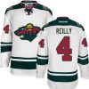 Dětské NHL Minnesota Wild dresy 4 Mike Reilly Authentic Bílý Reebok Venkovní hokejové dresy