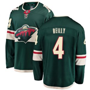 Pánské NHL Minnesota Wild dresy 4 Mike Reilly Breakaway Zelená Fanatics Branded Domácí