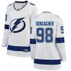 Dámské NHL Tampa Bay Lightning dresy 98 Mikhail Sergachev Breakaway Bílý Fanatics Branded Venkovní