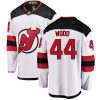 Pánské NHL New Jersey Devils dresy 44 Miles Wood Breakaway Bílý Fanatics Branded Venkovní