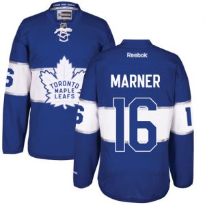 Pánské NHL Toronto Maple Leafs dresy 16 Mitchell Marner Authentic královská modrá Reebok 2017 Centennial Classic