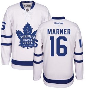 Pánské NHL Toronto Maple Leafs dresy 16 Mitchell Marner Authentic Bílý Reebok Venkovní hokejové dresy