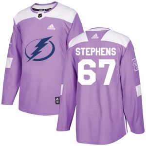 Pánské NHL Tampa Bay Lightning dresy 67 Mitchell Stephens Authentic Nachový Adidas Fights Cancer Practice