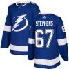 Pánské NHL Tampa Bay Lightning dresy 67 Mitchell Stephens Authentic královská modrá Adidas Domácí